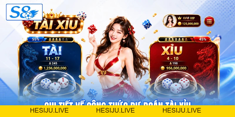 Dự Đoán Tài Xỉu S8 - Phương Pháp Phân Tích Kết Quả Hay - hesiju