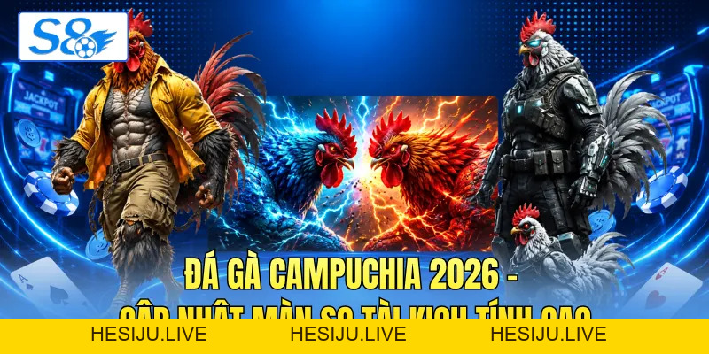 Đá Gà Campuchia 2026 - Cập Nhật Màn So Tài Kịch Tính Cao - hesiju