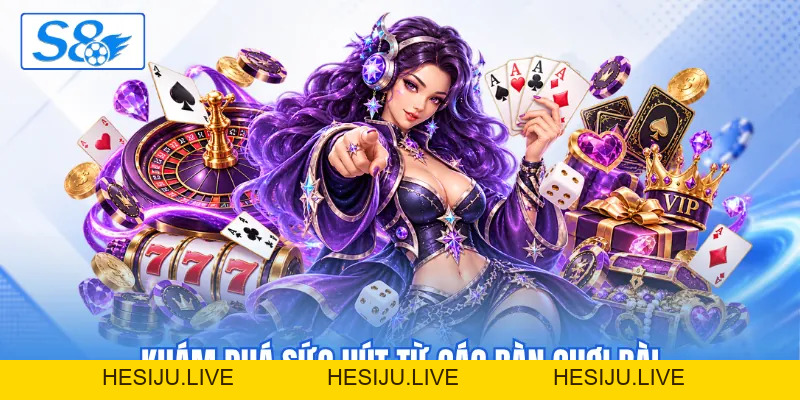Casino S8 Thiết Lập Sảnh Giải Trí Trực Tuyến Sinh Động - hesiju